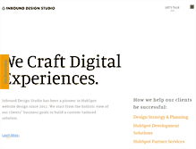 Tablet Screenshot of inbounddesignstudio.com
